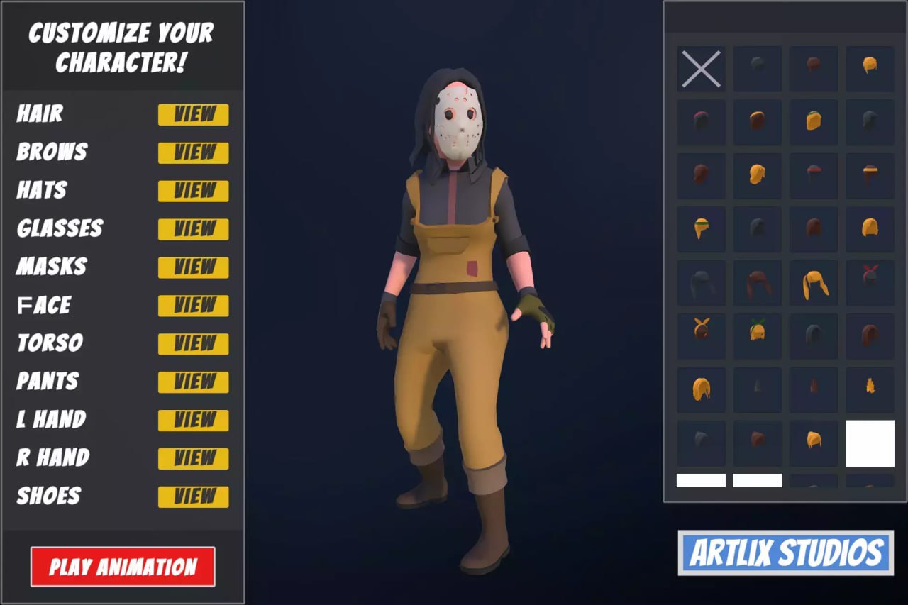 Customizable 3D Survival Characters Vol 2📱 - изображение 4